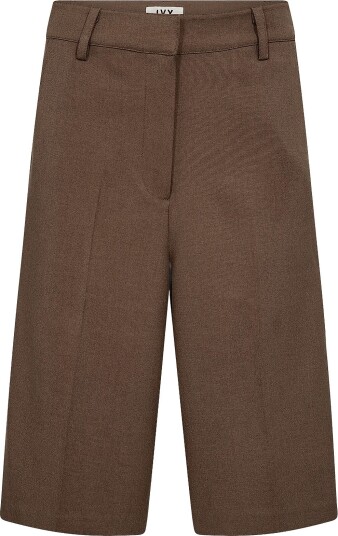 IVY Copenhagen Ivy Isla Long Shorts   BROWN   25