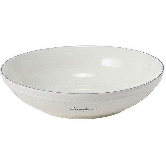 Lexington Porcelain Medium Skål 22 cm Hvit / Mørkeblå Lexington Porcelain Medium Skål 22 cm Hvit / Mørkeblå