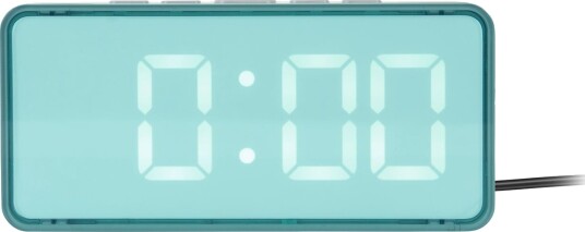 KARLSSON Alarm Clock Audaz - Blue - W14CM KARLSSON Alarm Clock Audaz - Blue - W14CM