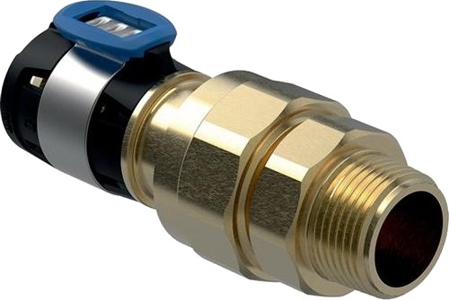 Geberit Flowfit Union 25 Mm X 3/4" X 1" Np Blyfri Siliciumbronze 5 Stk.