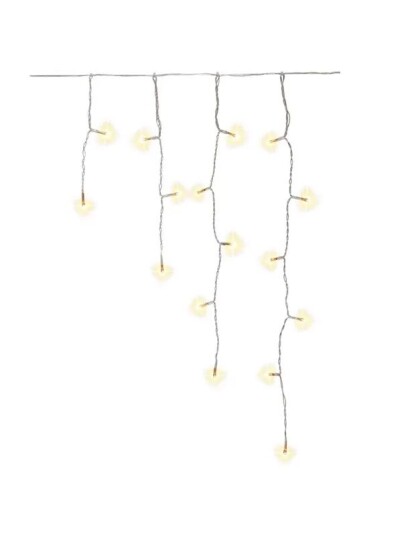 Goobay Icicle String Light with 400 LEDs transparent-bla
