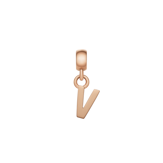 Daniel Wellington DW Charm Letter V Rose Gold Daniel Wellington DW Charm Letter V Rose Gold