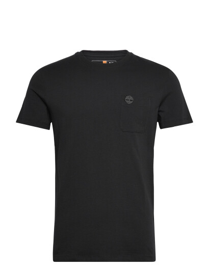 Timberland Chest Pocket Short Sleeve Tee - Black - S