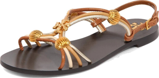 Tory Burch Dame Sko Brun 36 EU,