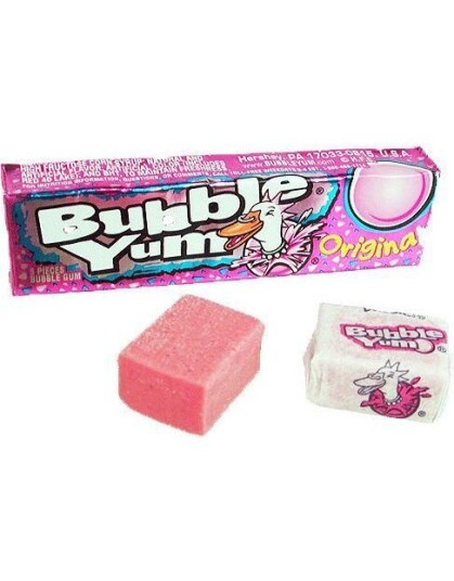Bubble Yum Original Tyggegummi med Bubblegum Smak USA Import Bubble Yum Original Tyggegummi med Bubblegum Smak USA Import