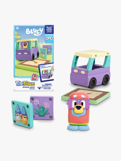 Tile Town Bluey Booster Pack Assorted Tile Town Bluey Booster Pack Assorted