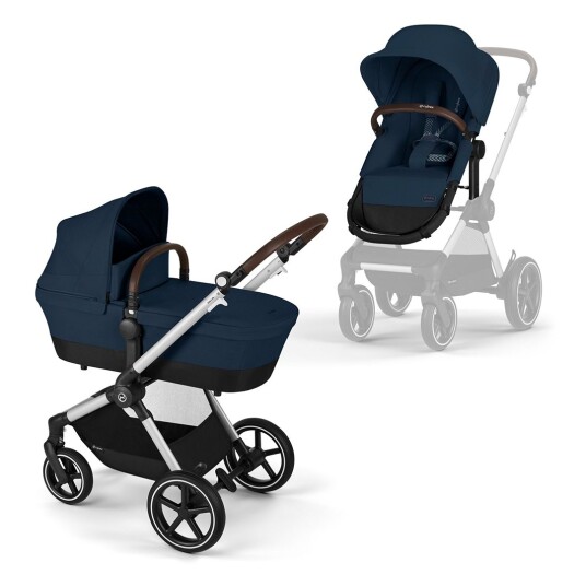 Cybex Barnevogn Eos Lux 2i1 Kombivogn Ocean Blue