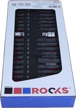 ROOKS OK-01.3120 Skrutrekker bitssett