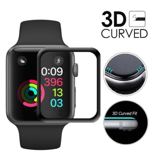 3D-skjermbeskytter til Apple Watch 4 44 mm