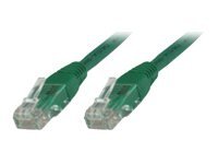 MicroConnect - Nettverkskabel - RJ-45 (hann) til RJ-45 (hann) - 30 cm - UTP - CAT 6 - halogenfri, flertrådet - grønn