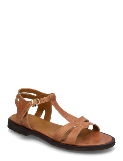 ANGULUS Sandals Flat Brown 39.5 ANGULUS Sandals Flat Brown 39.5