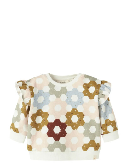 Lil"Atelier Nbfdias Ls Loose Sweat Lil Multi/patterned 62 Lil"Atelier Nbfdias Ls Loose Sweat Lil Multi/patterned 62