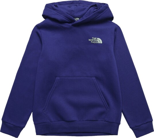The North Face Teen B Outdoor Regular Hoodie Graphic Blue XS