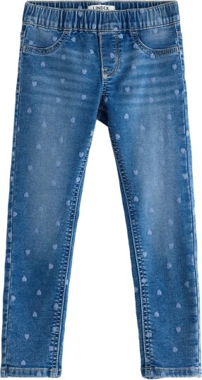 Lindex Sara Slim Leg Jeans Blue 116