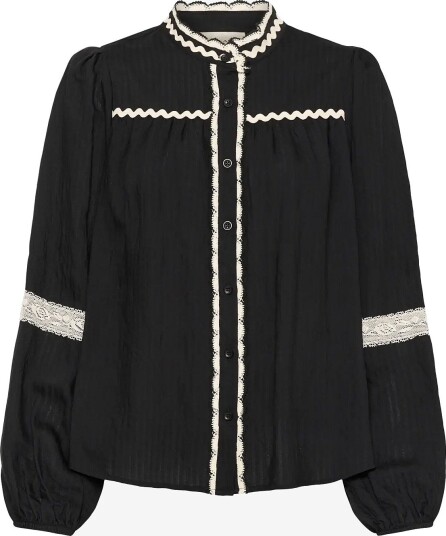 Cream Crlunea Blouse   PITCH BLACK   44