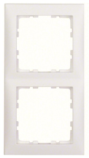 Hager 10129909 Kombinasjonsramme termoplast, serie S1 2 rom Hager 10129909 Kombinasjonsramme termoplast, serie S1 2 rom