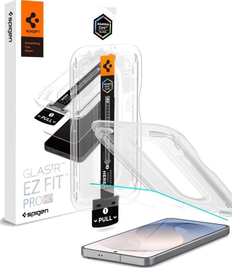 Spigen Glas.tR EZ Fit Pro Beskyttelsesglass til Samsung Galaxy S26 FE - Knusesikker og Ripebestandig