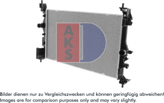 AKS DASIS 150134N Radiator motorkjøling