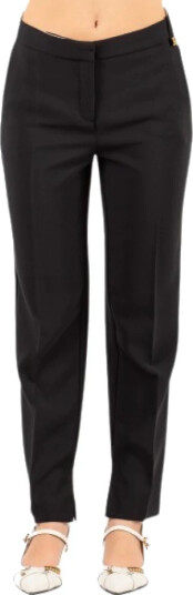 Elisabetta Franchi Dame Bukser Svart XL,