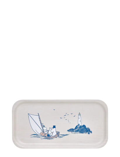MUMIN Tray 43X22Cm Sailors - Beige - 43X22CM MUMIN Tray 43X22Cm Sailors - Beige - 43X22CM