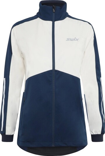 Swix Cross Jacket W   72111 ESTATEBLUE/WHITE   S