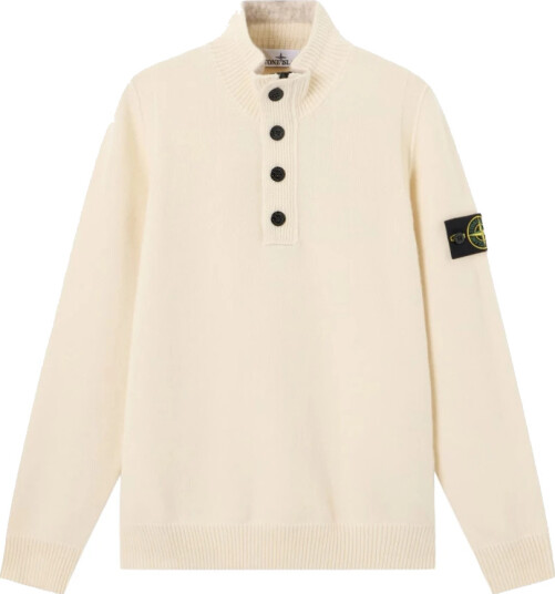 Stone Island Herre Strikkevarer Beige XL,