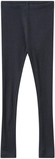 Wheat ull Wheat Agi leggings i ull/silke til barn, Navy (98) 98