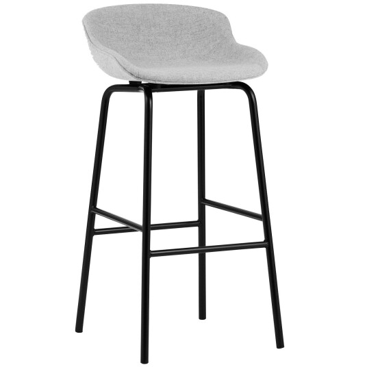 Normann Copenhagen Hyg Barstol 75 cm Grå / Svart