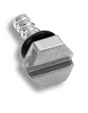 Utgått Silver Screw Piercing Plugg