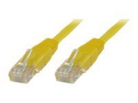MicroConnect - Nettverkskabel - RJ-45 (hann) til RJ-45 (hann) - 20 cm - UTP - CAT 6 - med støvel, halogenfri - gul MicroConnect - Nettverkskabel - RJ-45 (hann) til RJ-45 (hann) - 20 cm - UTP - CAT 6 - med støvel, halogenfri - gul