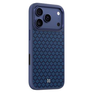 Benks Y3 iPhone 17 Pro Max Aramidfibervevd MagSafe deksel Blå