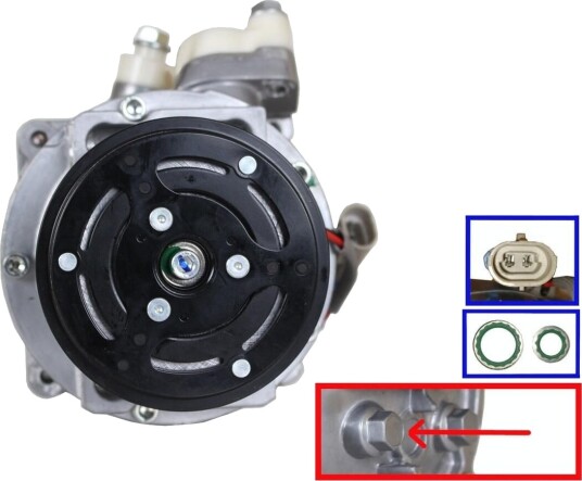 AC-kompressor WALKER WCP00274