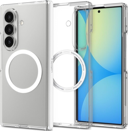 Spigen Spigen Ultra Hybrid Pro Magsafe Galaxy Z Fold 8 Ultra Clear/White