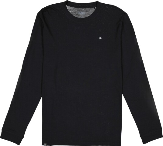 Mons Royale Men's Icon Merino Air-Con Long Sleeve Black M