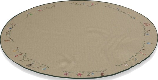 Kähler Hammershøi Christmas juletreteppe 130 cm sand