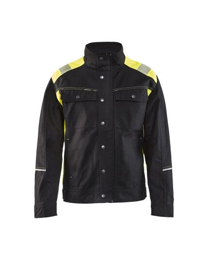 Blåkläder Jakke håndverk Svart/Gul XXXL Blåkläder Jakke håndverk Svart/Gul XXXL