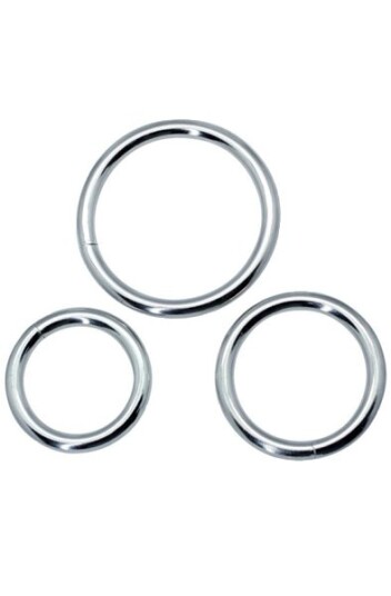 TOYZ4LOVERS Timeless Metal Rings 3 pcs