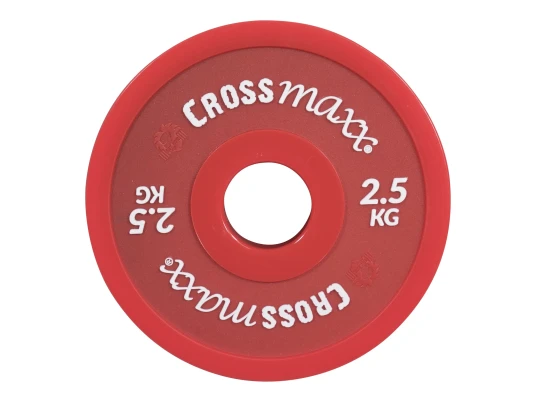 Crossmaxx ELITE Fractional Vektskive 2,5 kg Red Crossmaxx ELITE Fractional Vektskive 2,5 kg Red