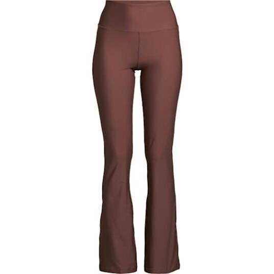 Casall Flare High Waist Pant Dame Dark Brown 42 Casall Flare High Waist Pant Dame Dark Brown 42
