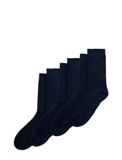 minipop Minipop® Noos Bamboo Socks 3 Pcs - Navy - 31/34Y minipop Minipop® Noos Bamboo Socks 3 Pcs - Navy - 31/34Y