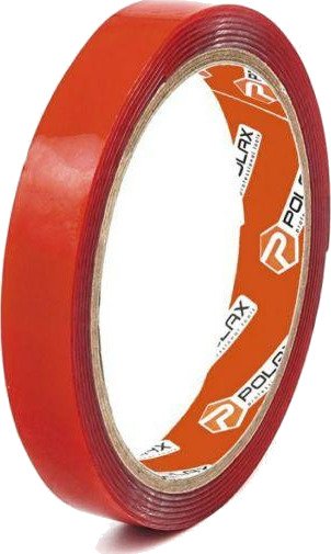 Polax Dobbelsidig Skumtape 15 mm X 2 m, Akryl