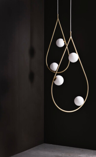 Pholc Pearls 65 takpendel - messing