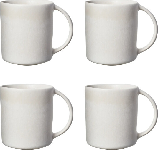 Scandi Living Sandsbro mugg offwhite 30 cl 4 pk