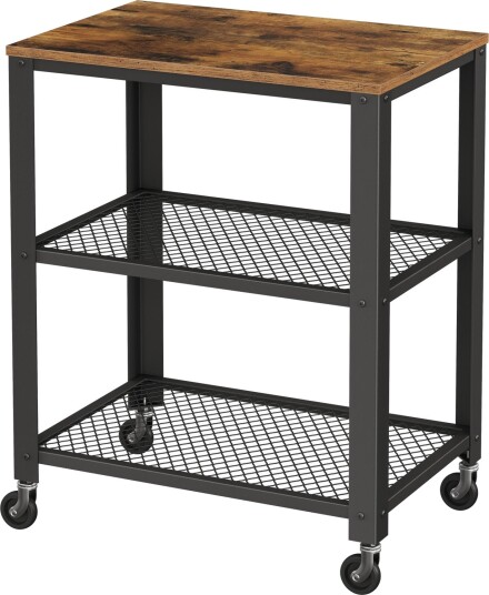 Serveringsvogn, 40x60x77,5 cm, Brun Serveringsvogn, 40x60x77,5 cm, Brun