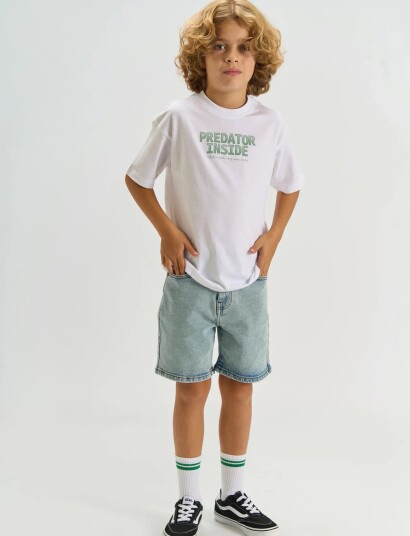 The New Tntony Os S_S Tee White 98/104 The New Tntony Os S_S Tee White 98/104