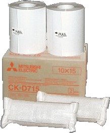 Mitsubishi Electric Mitsubishi Ck-D 715 Termopapir 10X15 Cm 2X 400 Prints 485076 Mitsubishi Electric Mitsubishi Ck-D 715 Termopapir 10X15 Cm 2X 400 Prints 485076