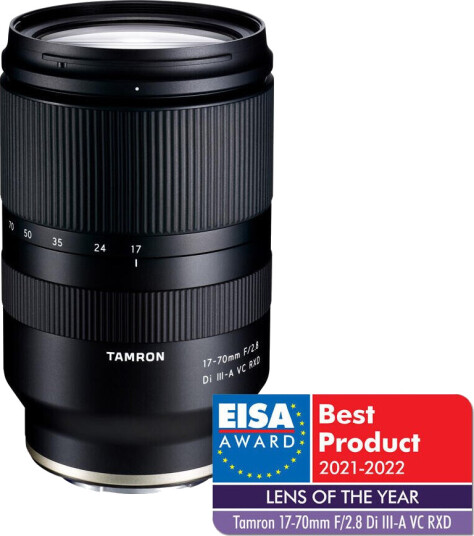 Tamron 17-70mm f/2.8 Di III-A VC RXD Objektiv for Fujifilm X med Bildestabilisering