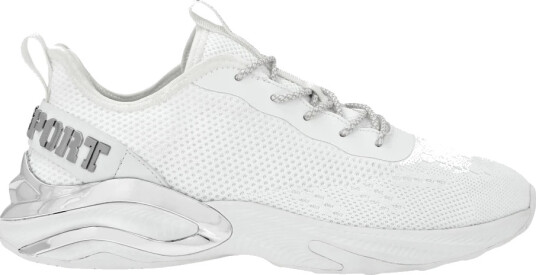 Plein Sport unisex Sport Hvit 44 EU, Plein Sport unisex Sport Hvit 44 EU,