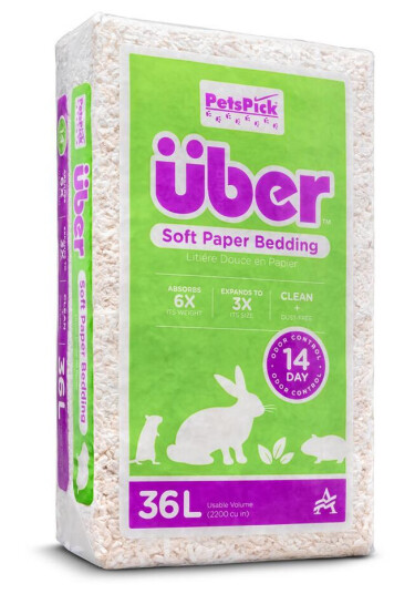 Akudim Über Papirstrø Hvit 36L Akudim Über Papirstrø Hvit 36L