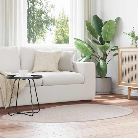 Teppe sand 120 x 170 cm Polyester